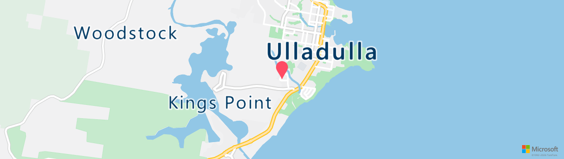 Umgebungskarte des Tauchshops Ulladulla Dive & Adventure Centre