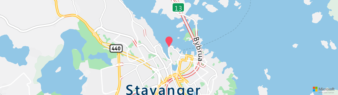 Map of the dive shop Jæren Dykkesenter