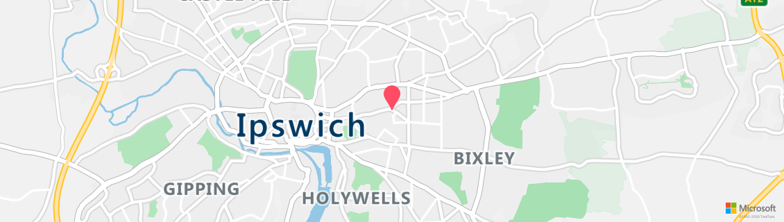 Umgebungskarte des Tauchshops Diveline Ltd (Ipswich)