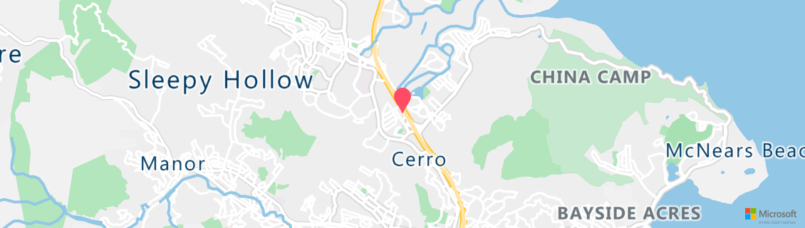 Umgebungskarte des Tauchshops Marin Diving Center