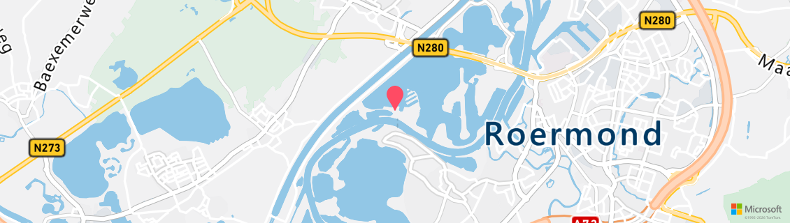 Map of the dive shop Enjoy Diving Roermond (Limburg)