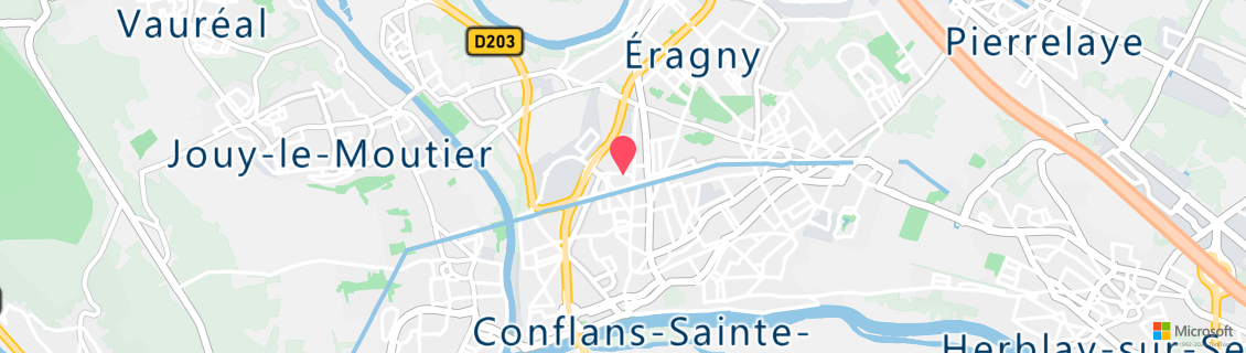 Map of the dive shop Centre Aquatique Conflans Sainte Honorine