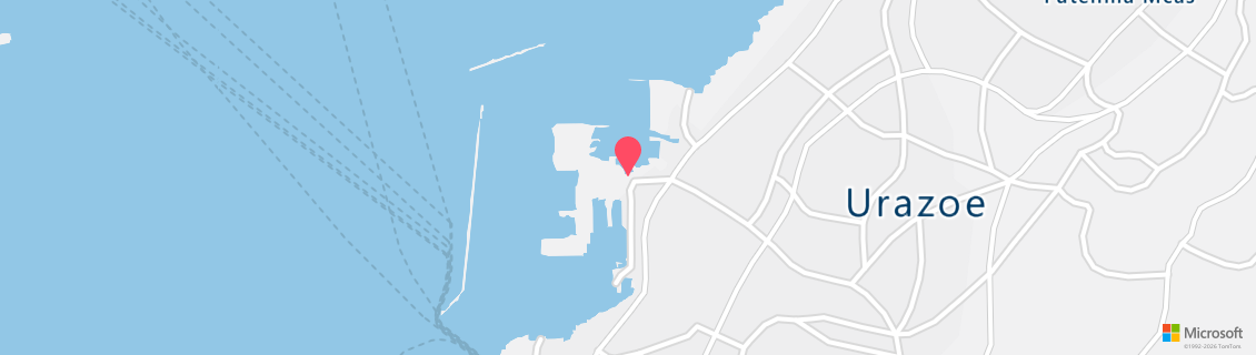 Map of the dive shop Papa Club