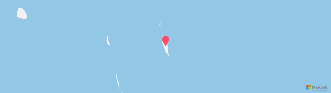 Map of the dive shop The Reef Dive Resort - Mataking Island