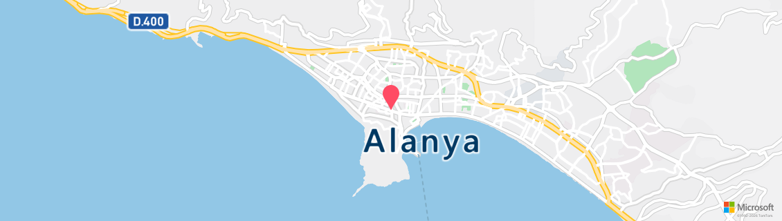 Map of the dive shop Scuba Turtle