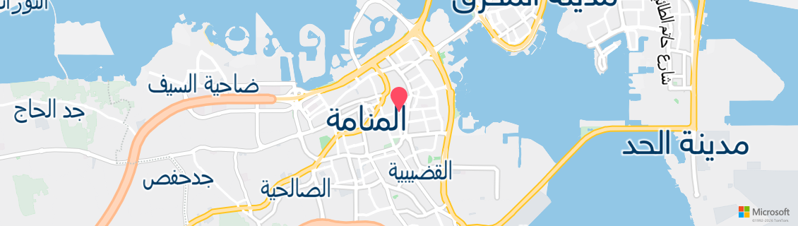 Map of the dive shop Coral Beach Diving & Watersports