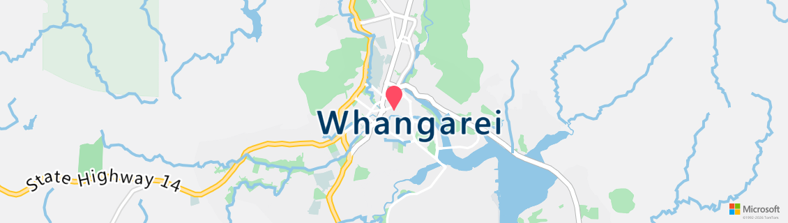 Map of the dive shop Dive HQ Whangarei