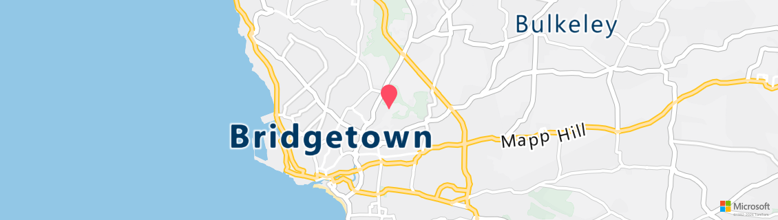 Map of the dive shop Roger's Scuba Shack