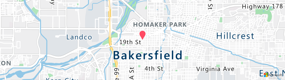 Map of the dive shop Bakersfield Scuba Center