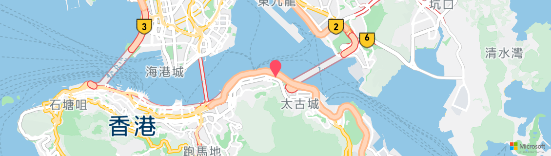 Map of the dive shop Mandarin Divers Ltd