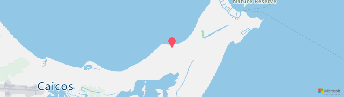 Umgebungskarte des Tauchshops Caicos Adventures Diving