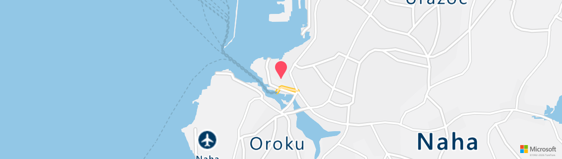 Umgebungskarte des Tauchshops Marea Okinawa