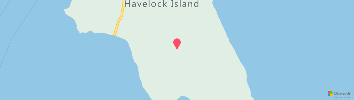 Map of the dive shop Andaman Bubbles