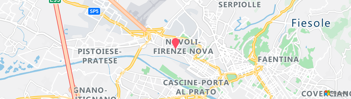 Map of the dive shop OKEANOS