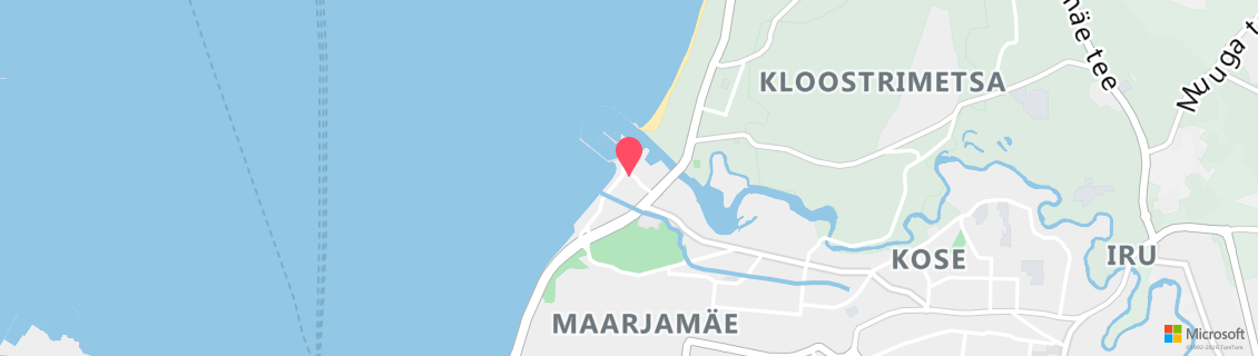 Umgebungskarte des Tauchshops Oxygene Tallinn