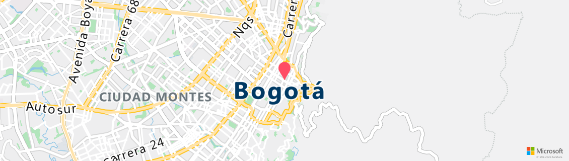 Map of the dive shop Buceo Colombia