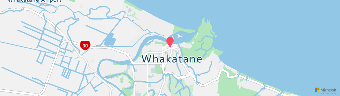 Map of the dive shop SPORTSWORLD WHAKATANE