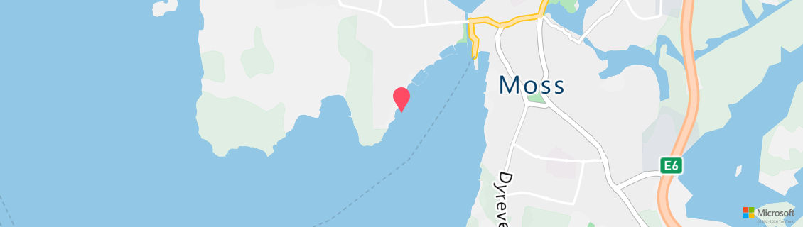 Map of the dive shop Dykkerhuset