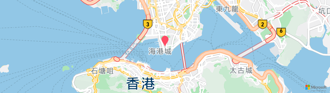 Map of the dive shop Ocean Sky Diving Training Centre