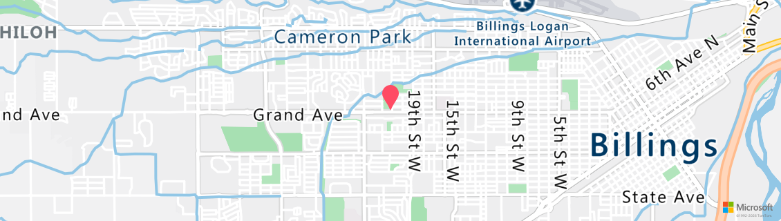 Map of the dive shop Adventure Scuba