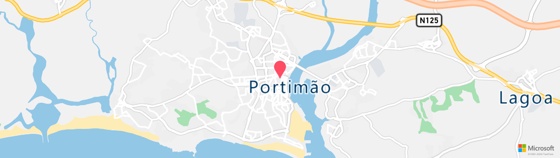 Map of the dive shop Exclusive Divers Algarve