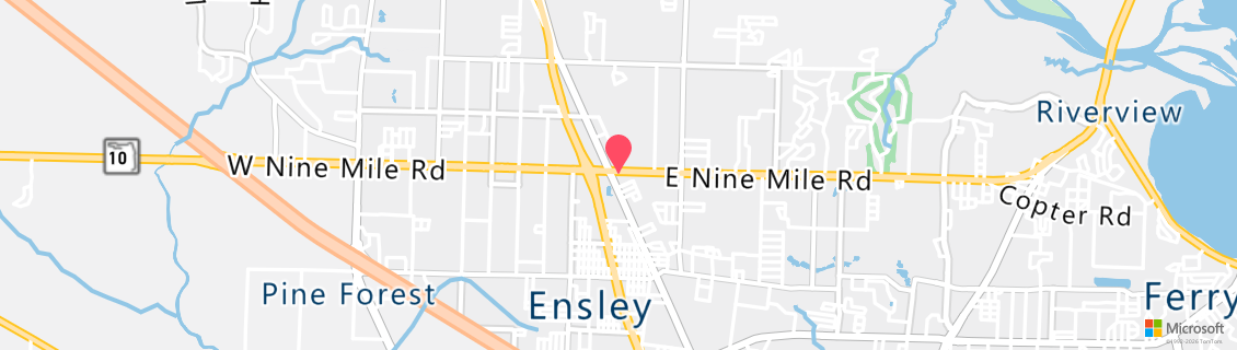 Map of the dive shop Red Sail Sports