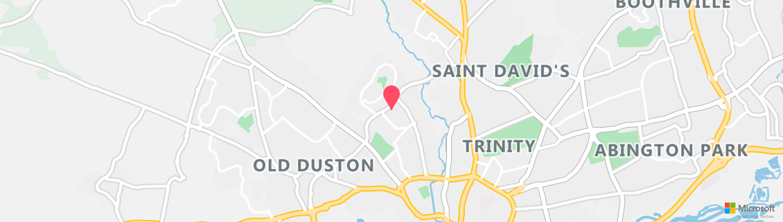 Map of the dive shop Northampton Scuba School