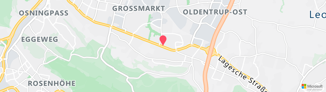 Map of the dive shop Tauchcenter Bielefeld