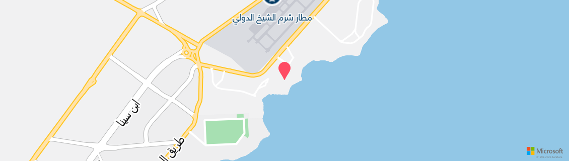 Map of the dive shop Sinai Blues