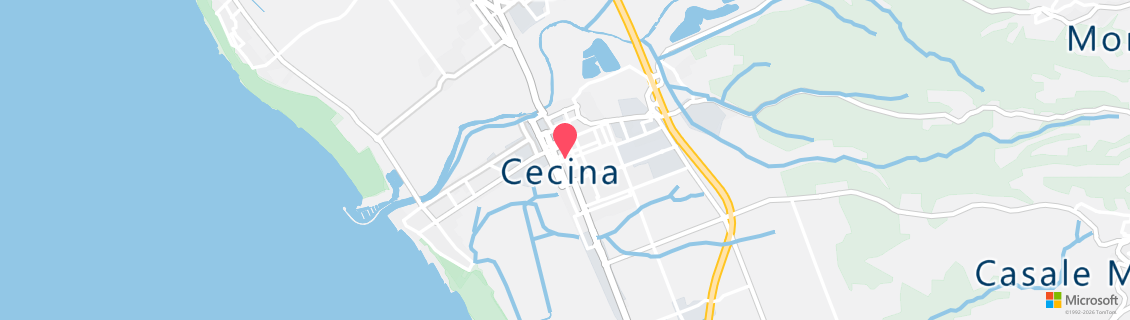 Map of the dive shop Circolo Nautico Foce Cecina - Sub Nettuno