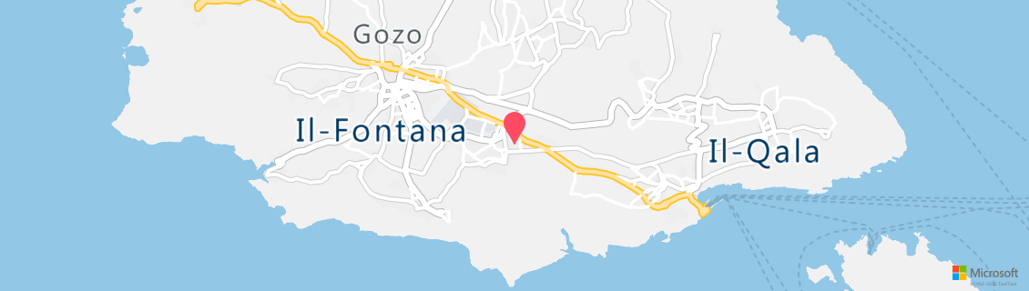 Map of the dive shop Family Diving Gozo