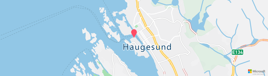 Map of the dive shop Haugesund Froskemannskole AS