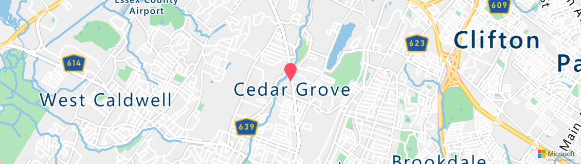 Map of the dive shop Cedar Grove Divers Supply