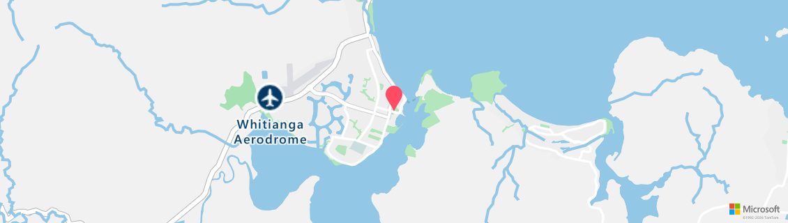 Map of the dive shop Dive Zone Whitianga