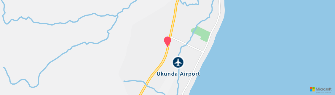 Map of the dive shop Paradise Divers LTD