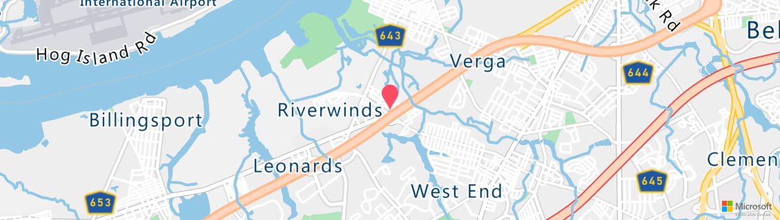 Map of the dive shop Ocean Spirit Aquatics, LLC