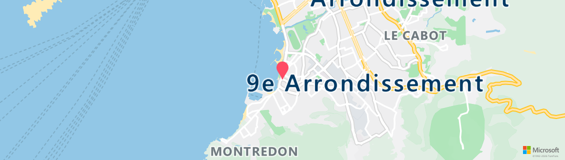 Umgebungskarte des Tauchshops DOC PLONGEE