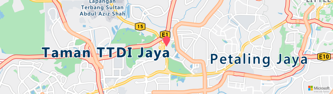 Map of the dive shop Kembara Station