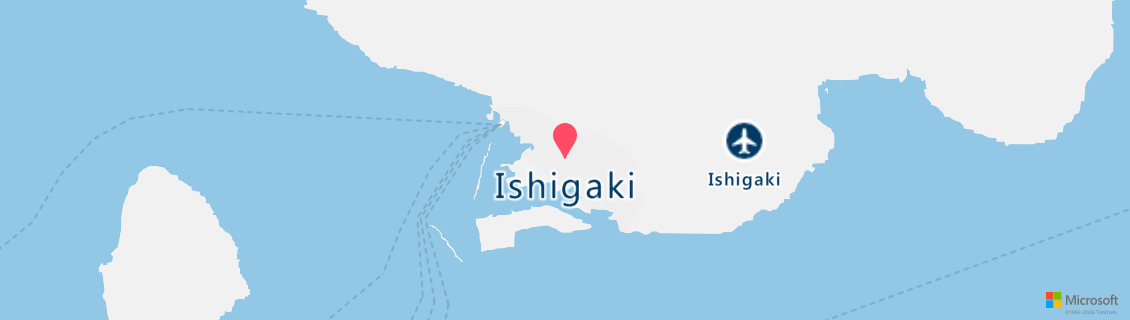 Map of the dive shop 熊木ダイビングサービス