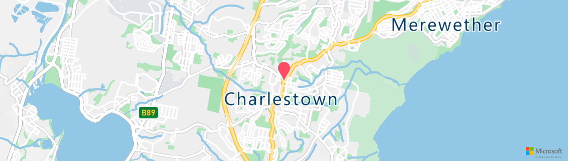 Map of the dive shop Charlestown Diving Academy