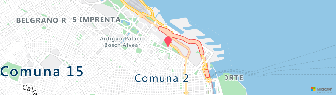 Map of the dive shop CENTRO ARGENTINO DE BUCEO