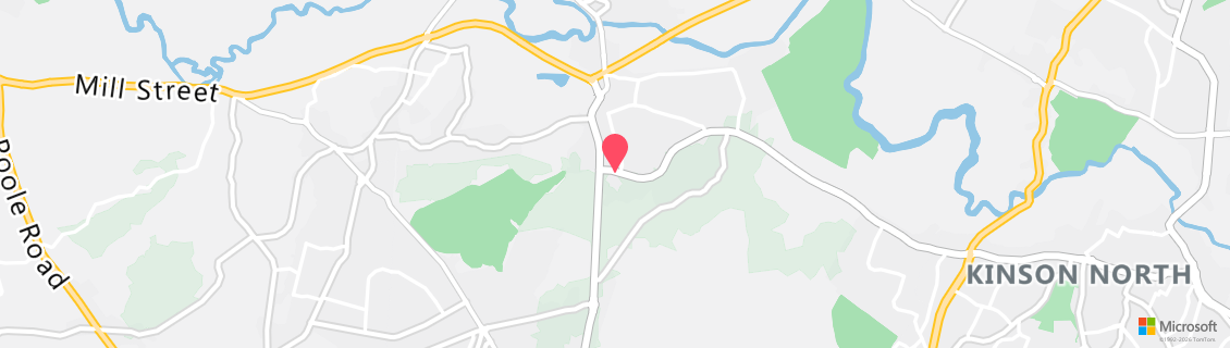 Map of the dive shop Flippas-n-Fins