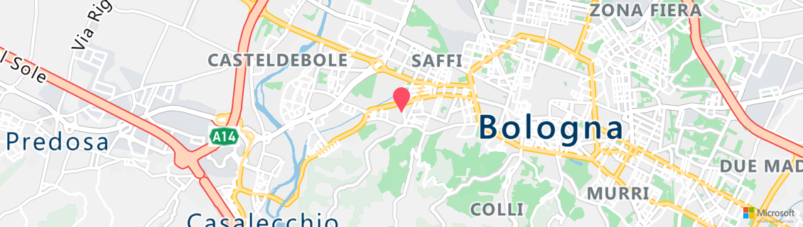 Map of the dive shop Bologna Scuba Team