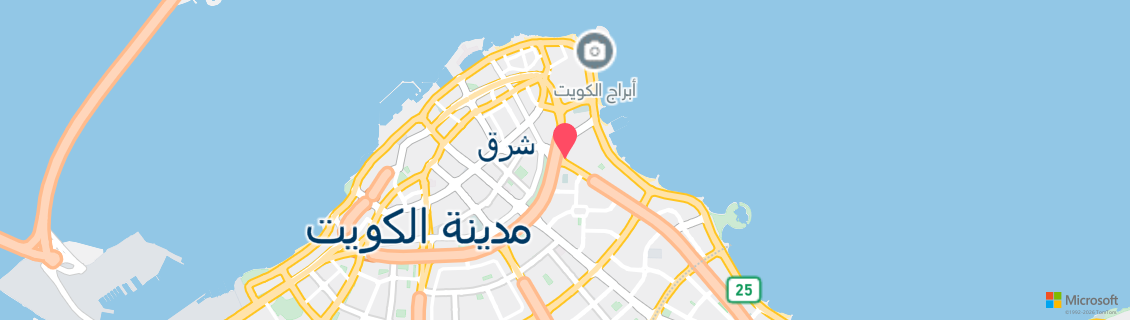 Map of the dive shop Nautilus Diving Kuwait