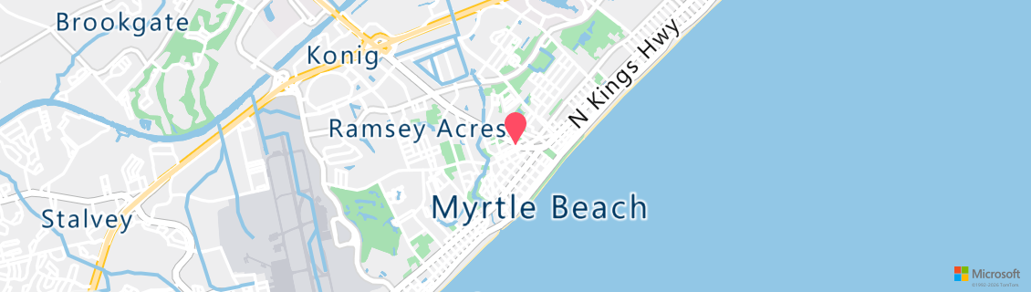 Map of the dive shop Nu Horizons Dive & Travel