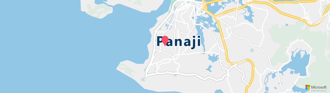 Map of the dive shop DIVE GOA