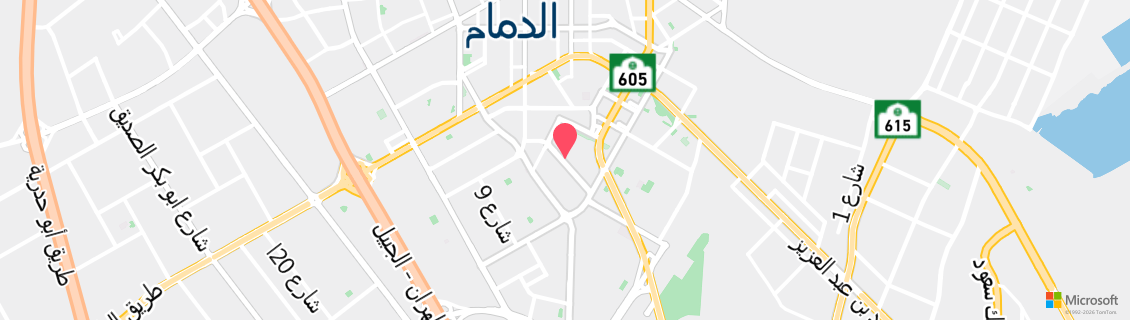 Map of the dive shop DAMMAM DIVE CENTER