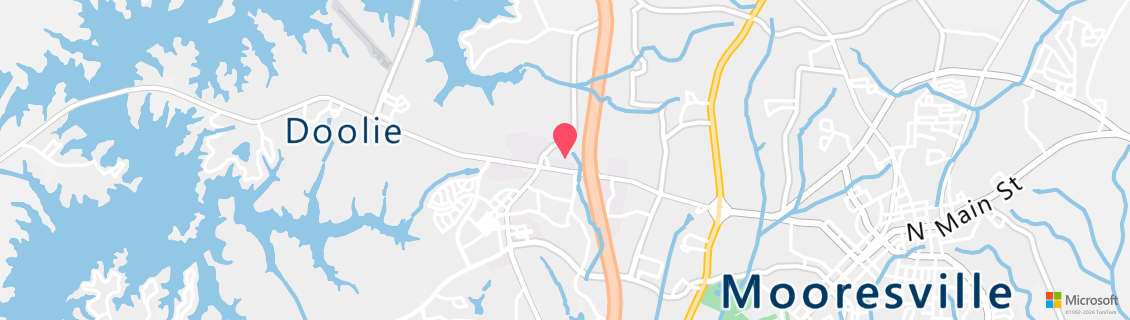 Map of the dive shop Lake Norman SCUBA