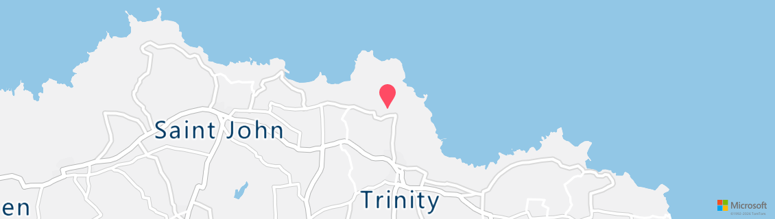 Map of the dive shop Bouley Bay Dive Centre