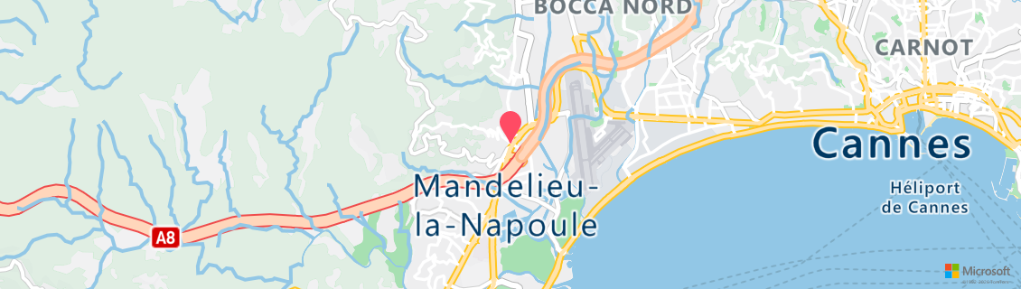 Umgebungskarte des Tauchshops Centre de Plongee de La Rague